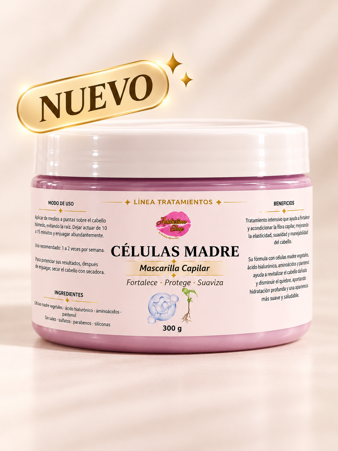 Células Madre – Mascarilla Capilar