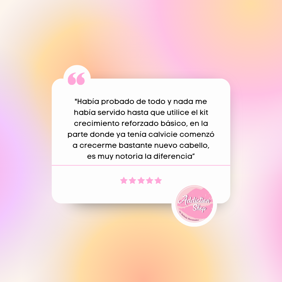 Kit Básico - Anticaída + Crecimiento Reforzado