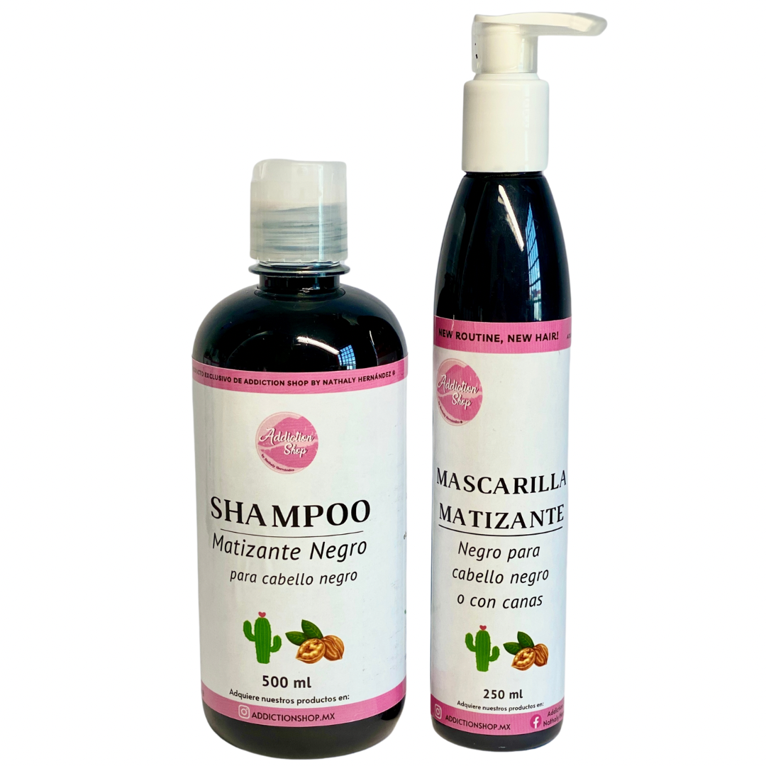 Mascarilla Matizante Negro Intenso