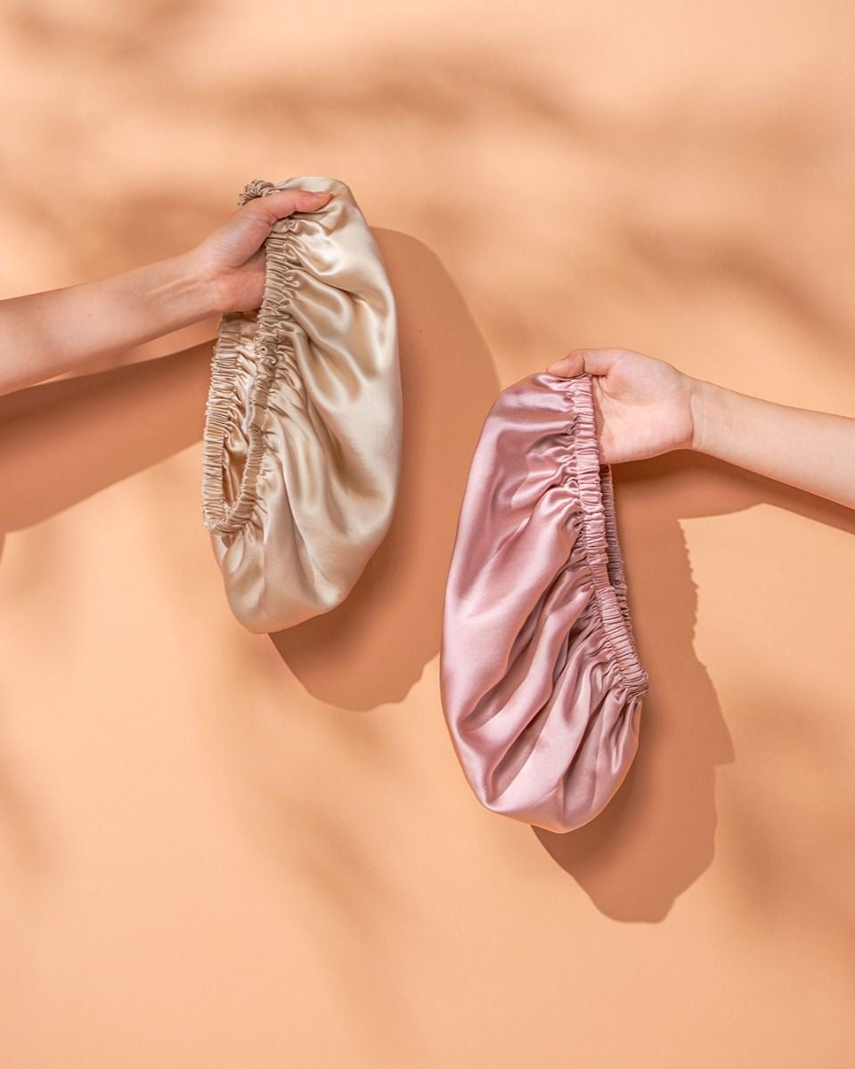 Gorro De Seda Para Dormir Ajustable