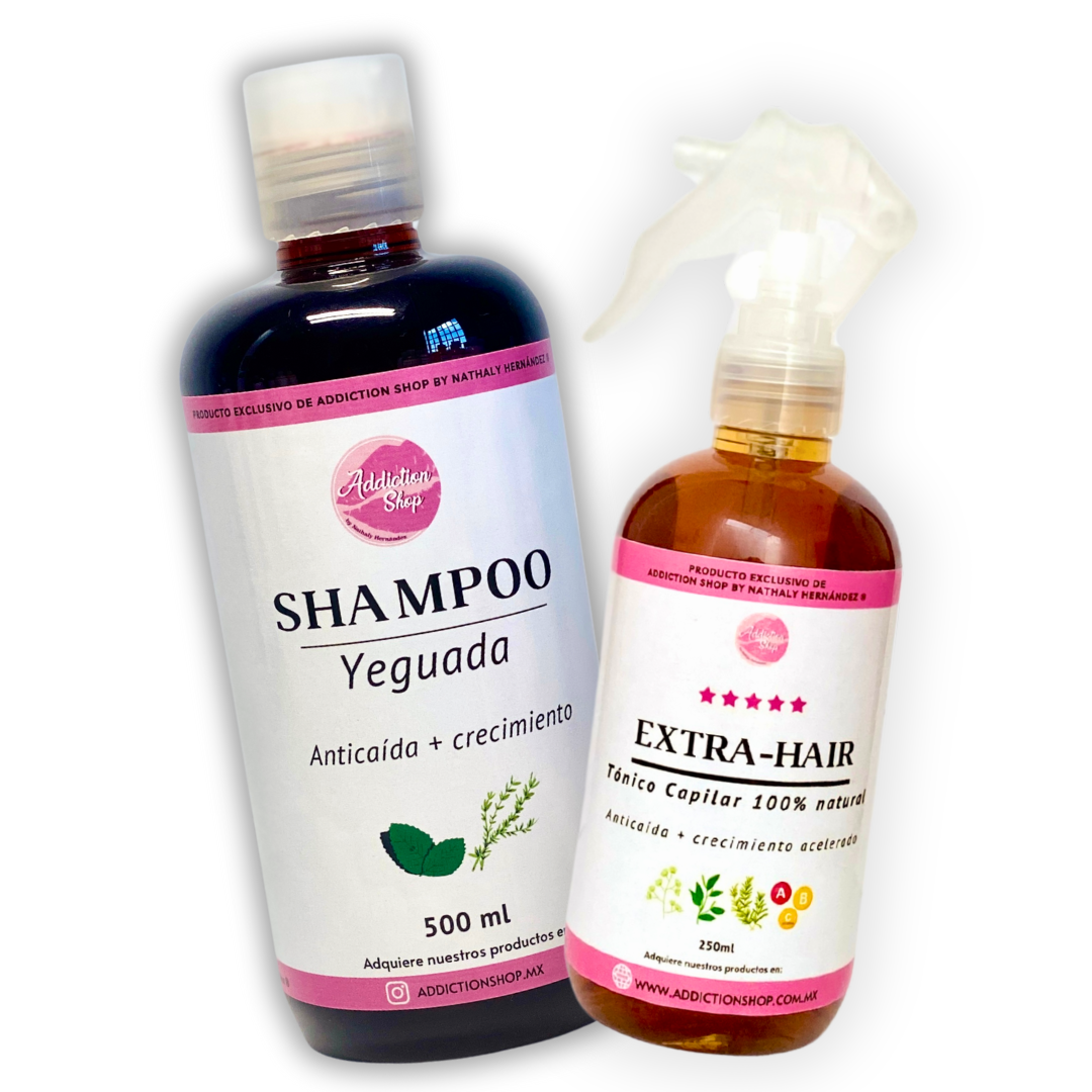 Kit Duo Extra Hair - Anticaída + crecimiento