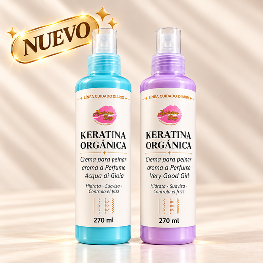Keratina Orgánica Crema para peinar
