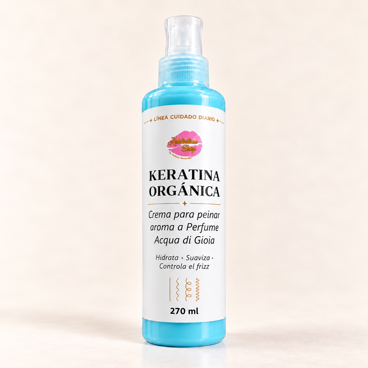 Keratina Orgánica Crema para peinar