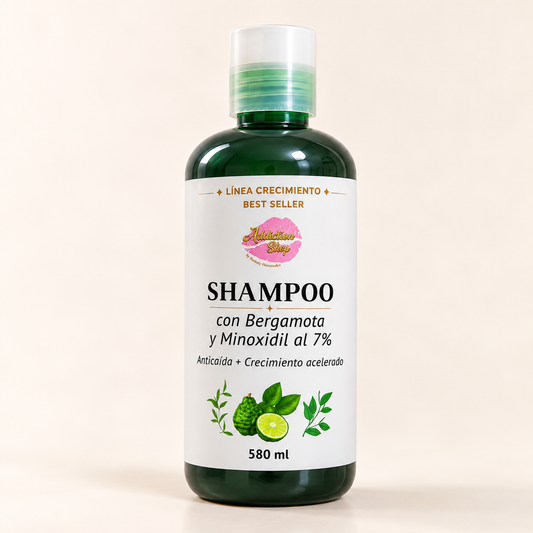 Shampoo con Bergamota y Minoxodil al 7%