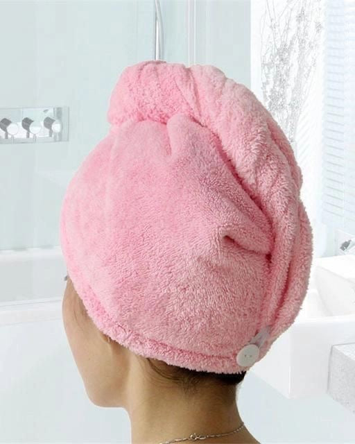 Toalla De Microfibra Para El Cabello