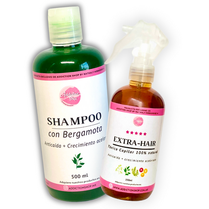Kit Duo Extra Hair - Anticaída + crecimiento