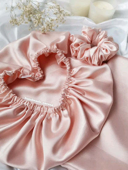 Gorro De Seda Para Dormir Ajustable