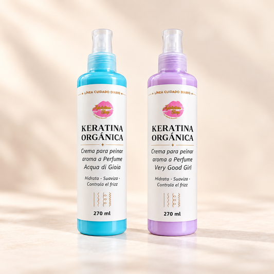 Keratina Orgánica Crema para peinar