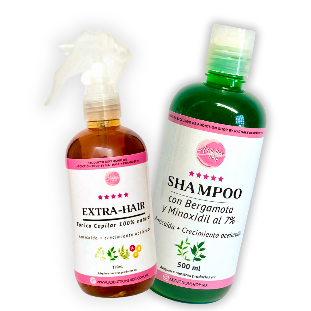 Kit Duo Extra Hair - Anticaída + crecimiento