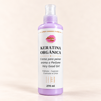 Keratina Orgánica Crema para peinar